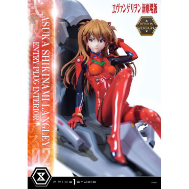 Figura Rebuild Of Evangelion 1/4 Asuka Shikinami Langley Versão Bónus 66 Cm