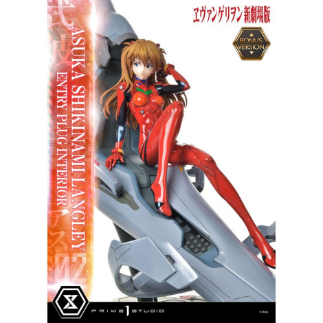 Figura Rebuild Of Evangelion 1/4 Asuka Shikinami Langley Versão Bónus 66 Cm