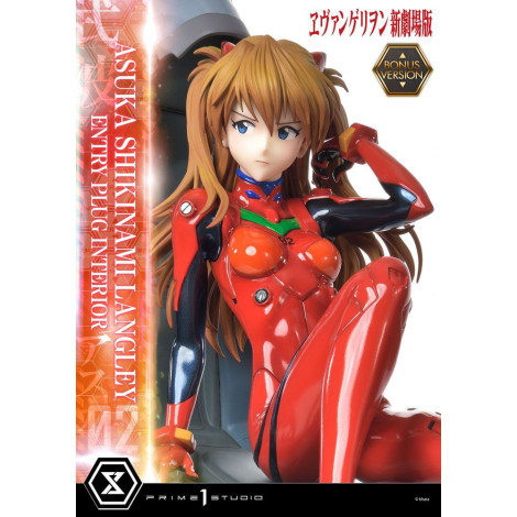 Figura Rebuild Of Evangelion 1/4 Asuka Shikinami Langley Versão Bónus 66 Cm