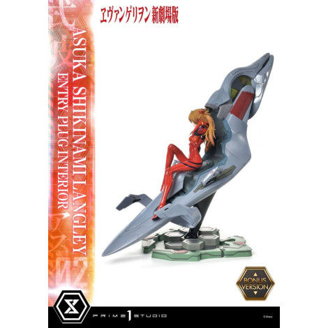 Figura Rebuild Of Evangelion 1/4 Asuka Shikinami Langley Versão Bónus 66 Cm