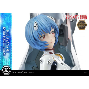 Rebuild Of Evangelion Figura 1/4 Rei Ayanami Versão Bónus 66 Cm