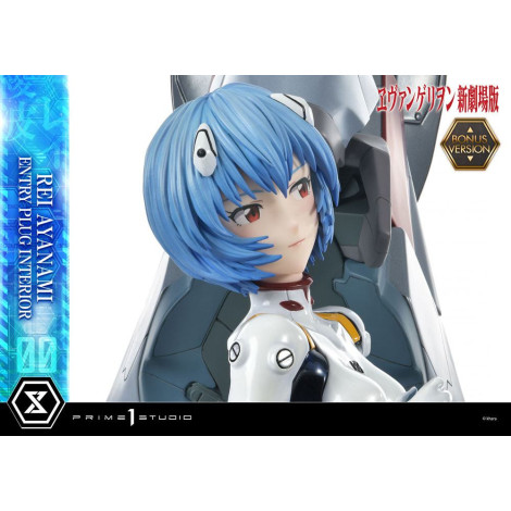 Rebuild Of Evangelion Figura 1/4 Rei Ayanami Versão Bónus 66 Cm