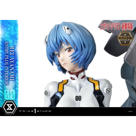 Rebuild Of Evangelion Figura 1/4 Rei Ayanami Versão Bónus 66 Cm