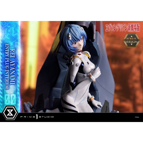 Rebuild Of Evangelion Figura 1/4 Rei Ayanami Versão Bónus 66 Cm