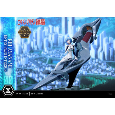 Rebuild Of Evangelion Figura 1/4 Rei Ayanami Versão Bónus 66 Cm