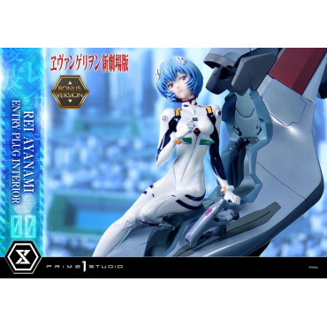 Rebuild Of Evangelion Figura 1/4 Rei Ayanami Versão Bónus 66 Cm