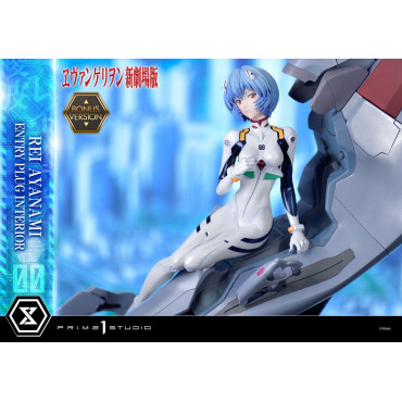 Rebuild Of Evangelion Figura 1/4 Rei Ayanami Versão Bónus 66 Cm