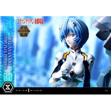 Rebuild Of Evangelion Figura 1/4 Rei Ayanami Versão Bónus 66 Cm