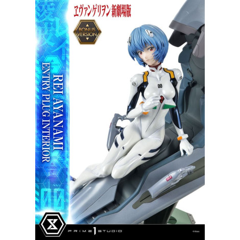 Rebuild Of Evangelion Figura 1/4 Rei Ayanami Versão Bónus 66 Cm