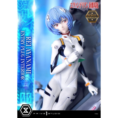 Rebuild Of Evangelion Figura 1/4 Rei Ayanami Versão Bónus 66 Cm