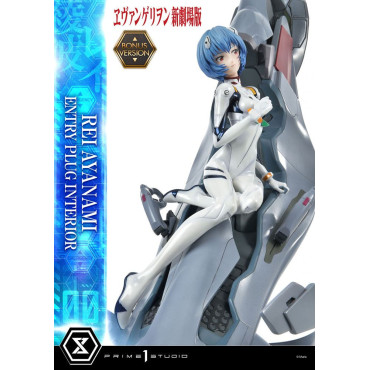 Rebuild Of Evangelion Figura 1/4 Rei Ayanami Versão Bónus 66 Cm