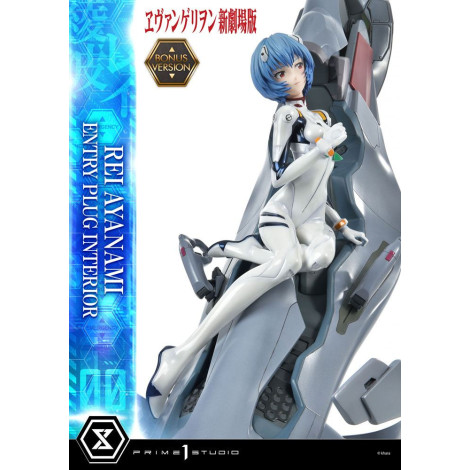 Rebuild Of Evangelion Figura 1/4 Rei Ayanami Versão Bónus 66 Cm