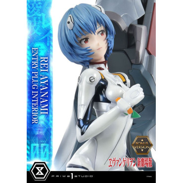 Rebuild Of Evangelion Figura 1/4 Rei Ayanami Versão Bónus 66 Cm