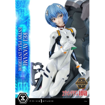 Rebuild Of Evangelion Figura 1/4 Rei Ayanami Versão Bónus 66 Cm