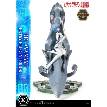 Rebuild Of Evangelion Figura 1/4 Rei Ayanami Versão Bónus 66 Cm