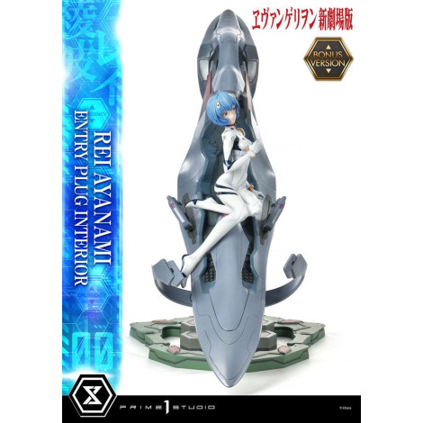 Rebuild Of Evangelion Figura 1/4 Rei Ayanami Versão Bónus 66 Cm