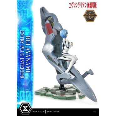 Rebuild Of Evangelion Figura 1/4 Rei Ayanami Versão Bónus 66 Cm