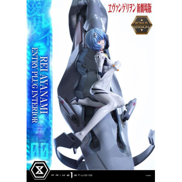 Rebuild Of Evangelion Figura 1/4 Rei Ayanami Versão Bónus 66 Cm