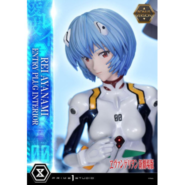 Rebuild Of Evangelion Figura 1/4 Rei Ayanami Versão Bónus 66 Cm