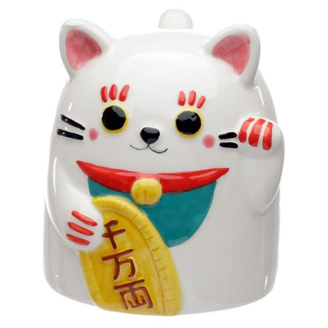 Caneca de cerâmica Maneki Neko 3D