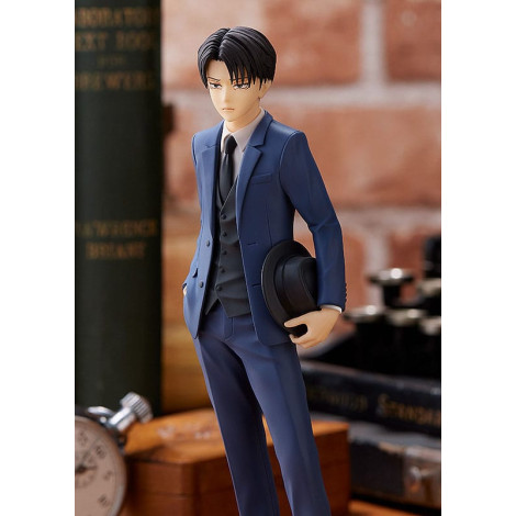 Attack On Titan Pvc Pop Up Parade Figure Levi: Suit Ver. 17 Cm