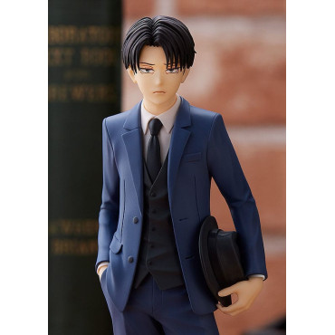 Attack On Titan Pvc Pop Up Parade Figure Levi: Suit Ver. 17 Cm