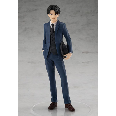 Attack On Titan Pvc Pop Up Parade Figure Levi: Suit Ver. 17 Cm