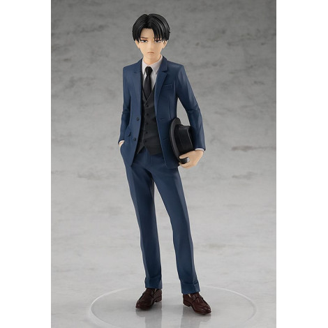 Attack On Titan Pvc Pop Up Parade Figure Levi: Suit Ver. 17 Cm