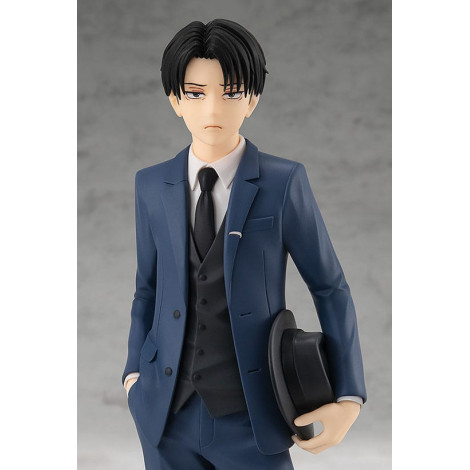 Attack On Titan Pvc Pop Up Parade Figure Levi: Suit Ver. 17 Cm