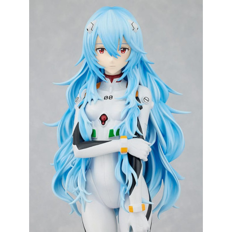 Rebuild Of Evangelion Pvc Pop Up Parade Xl Figure Rei Ayanami: Cabelo comprido Ver. 38 Cm