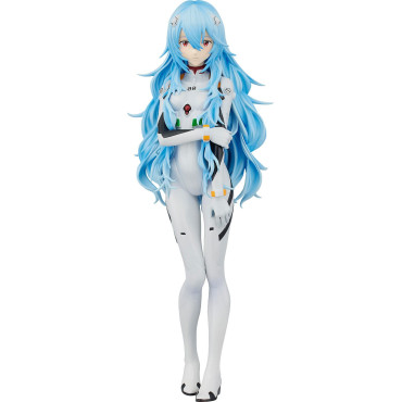 Rebuild Of Evangelion Pvc Pop Up Parade Xl Figure Rei Ayanami: Cabelo comprido Ver. 38 Cm