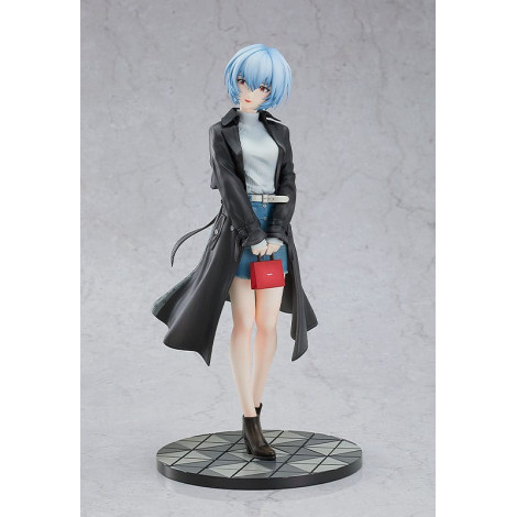 Rebuild Of Evangelion Figura em PVC 1/7 Rei Ayanami Vermelho Vermelho 25 Cm