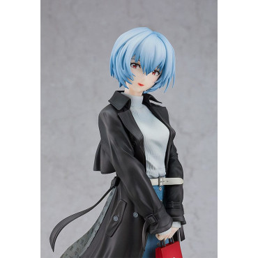 Rebuild Of Evangelion Figura em PVC 1/7 Rei Ayanami Vermelho Vermelho 25 Cm