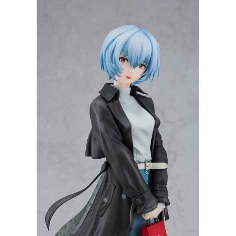 Rebuild Of Evangelion Figura em PVC 1/7 Rei Ayanami Vermelho Vermelho 25 Cm