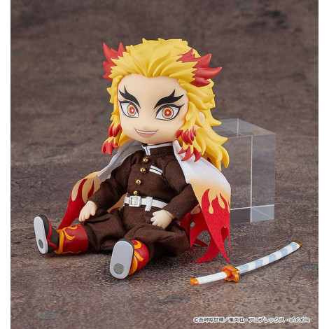 Demon SlayerFigura : Kimetsu No Yaiba Boneco Nendoroid Kyojuro Rengoku 14 Cm