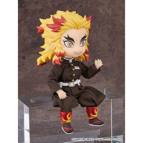 Demon SlayerFigura : Kimetsu No Yaiba Boneco Nendoroid Kyojuro Rengoku 14 Cm