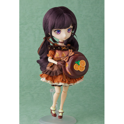 Boneca do Criador Laranja Desenhada por Erimo 23 Cm Harmonia Humming