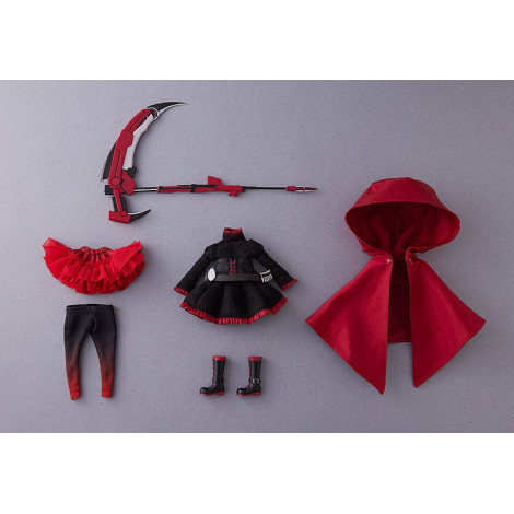 Figura Rwby: Boneca de gelo Harmonia Humming Ruby Rose 23 Cm