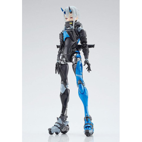 Figura Shojo-Hatsudoki Maqueta Hagane Works Diecast / Pvc Motored Cyborg Runner Ssx_155 Techno Azur 17 Cm