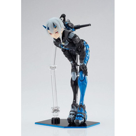 Figura Shojo-Hatsudoki Maqueta Hagane Works Diecast / Pvc Motored Cyborg Runner Ssx_155 Techno Azur 17 Cm