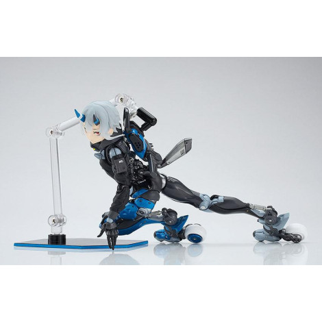 Figura Shojo-Hatsudoki Maqueta Hagane Works Diecast / Pvc Motored Cyborg Runner Ssx_155 Techno Azur 17 Cm