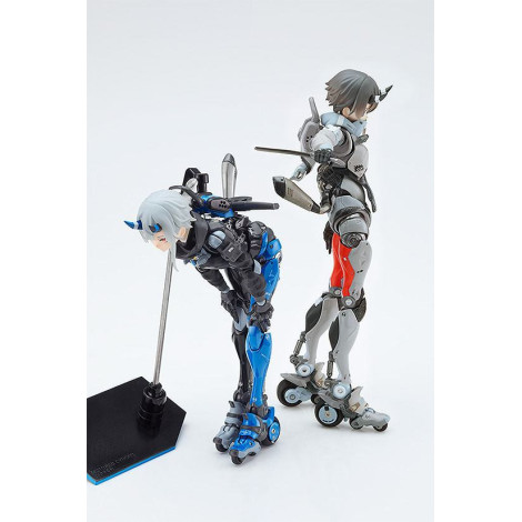 Figura Shojo-Hatsudoki Maqueta Hagane Works Diecast / Pvc Motored Cyborg Runner Ssx_155 Techno Azur 17 Cm