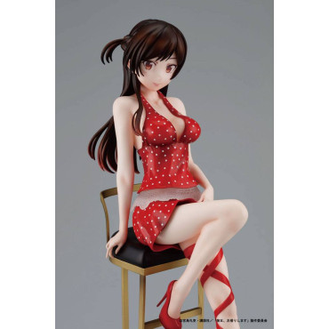 Rent-A-Girlfriend Pvc Figure 1/7 Chizuru Mizuhara Date Dress Ver. 23 Cm