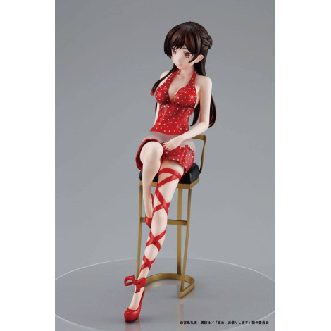 Rent-A-Girlfriend Pvc Figure 1/7 Chizuru Mizuhara Date Dress Ver. 23 Cm