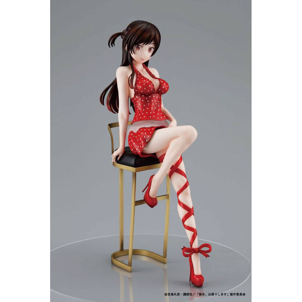 Rent-A-Girlfriend Pvc Figure 1/7 Chizuru Mizuhara Date Dress Ver. 23 Cm