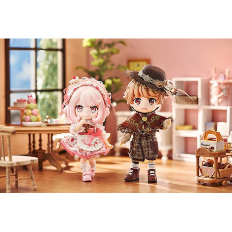 Figura de Personagem Original Boneca Nendoroid Série Tea Time: Bianca 10 Cm