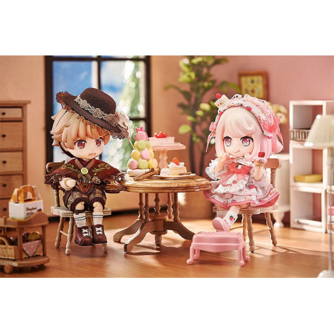 Figura de Personagem Original Boneca Nendoroid Série Tea Time: Charlie 10 Cm