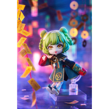 Figura de Personagem Original Boneca Nendoroid Estilo Chinês Jiangshi Twins: Ginger 14 Cm