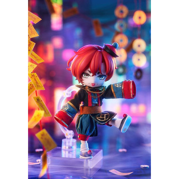 Figura de Personagem Original Boneca Nendoroid Estilo Chinês Gémeos Jiangshi: Alho 14 Cm