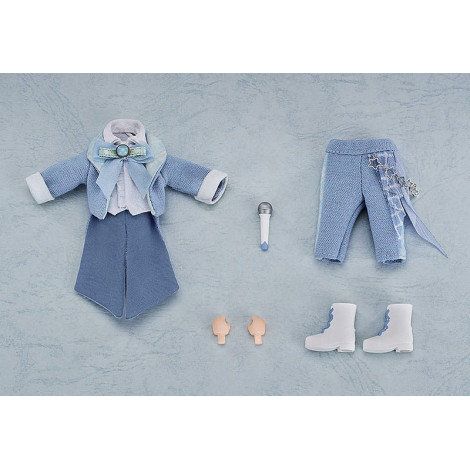 Acessórios para figuras de personagens originais para boneca Nendoroid Conjunto de roupa: Roupa de Ídolo - Rapaz (Sax Blue)